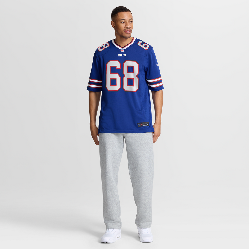 Garrett McGhin Buffalo Bills Team Game Jersey - Royal