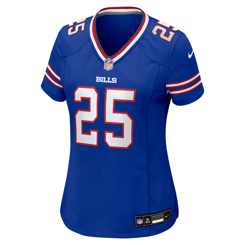 Geno Stone Buffalo Bills Women's Team Game Jersey - Royal