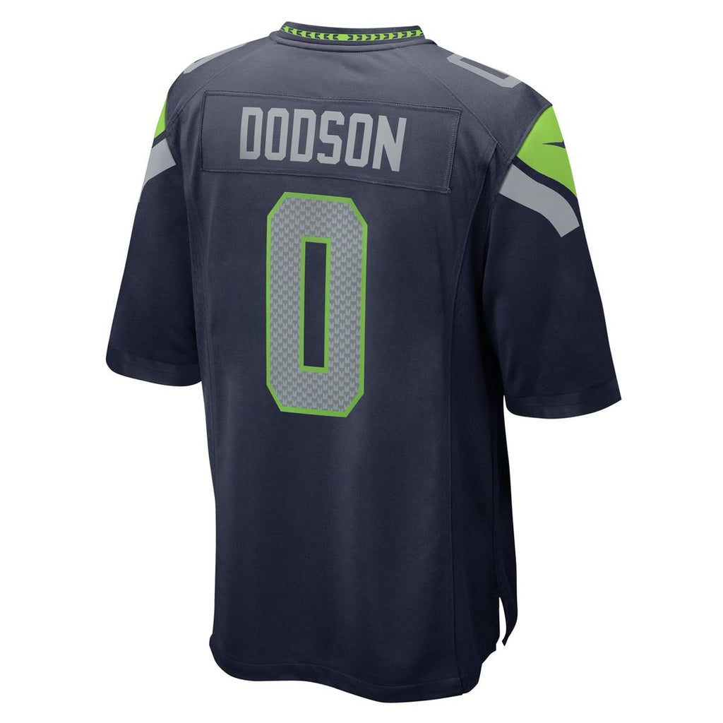 Tyrel Dodson Seattle Seahawks Game Jersey - College Navy