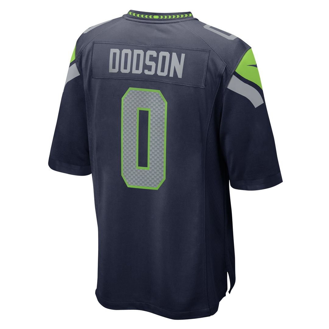 Tyrel Dodson Seattle Seahawks Game Jersey - College Navy