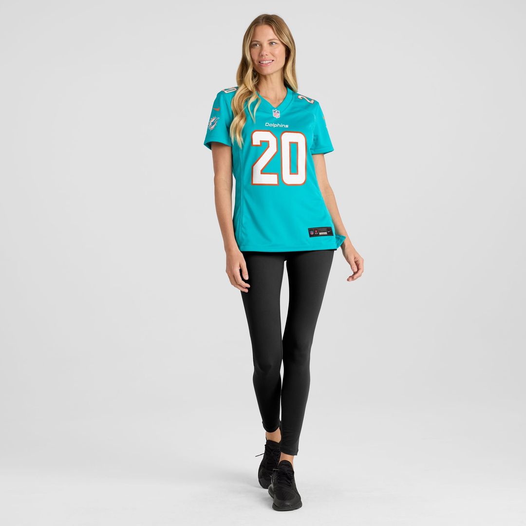 Jordyn Brooks Miami Dolphins Women's Game Jersey - Aqua