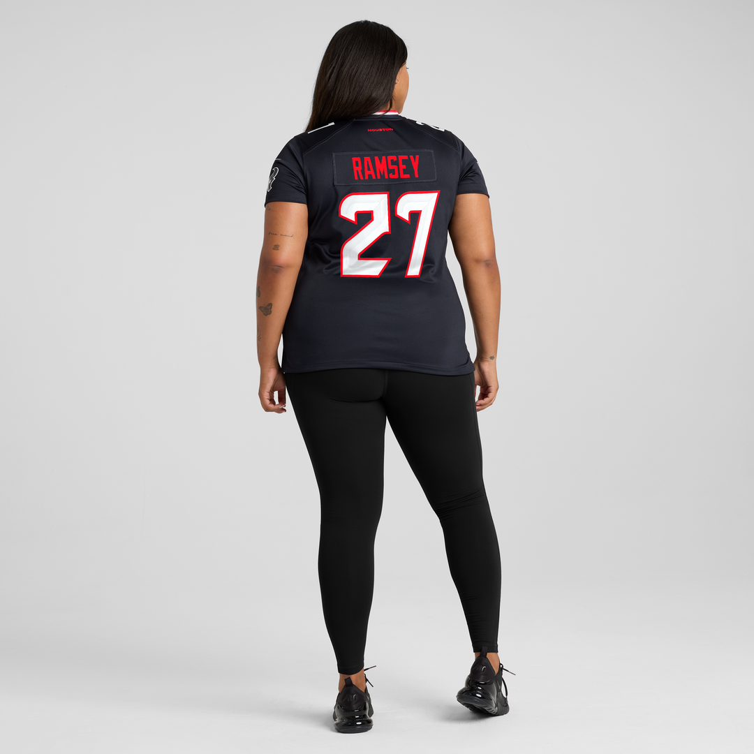 Kamari Ramsey Houston Texans Women's Team Game Jersey - Navy