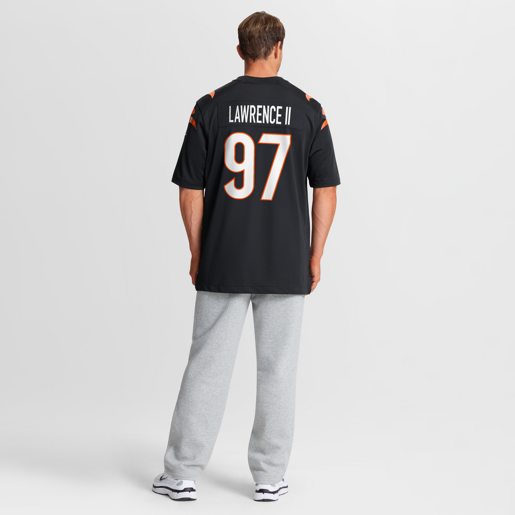 Dexter Lawrence II Cincinnati Bengals Game Jersey - Orange