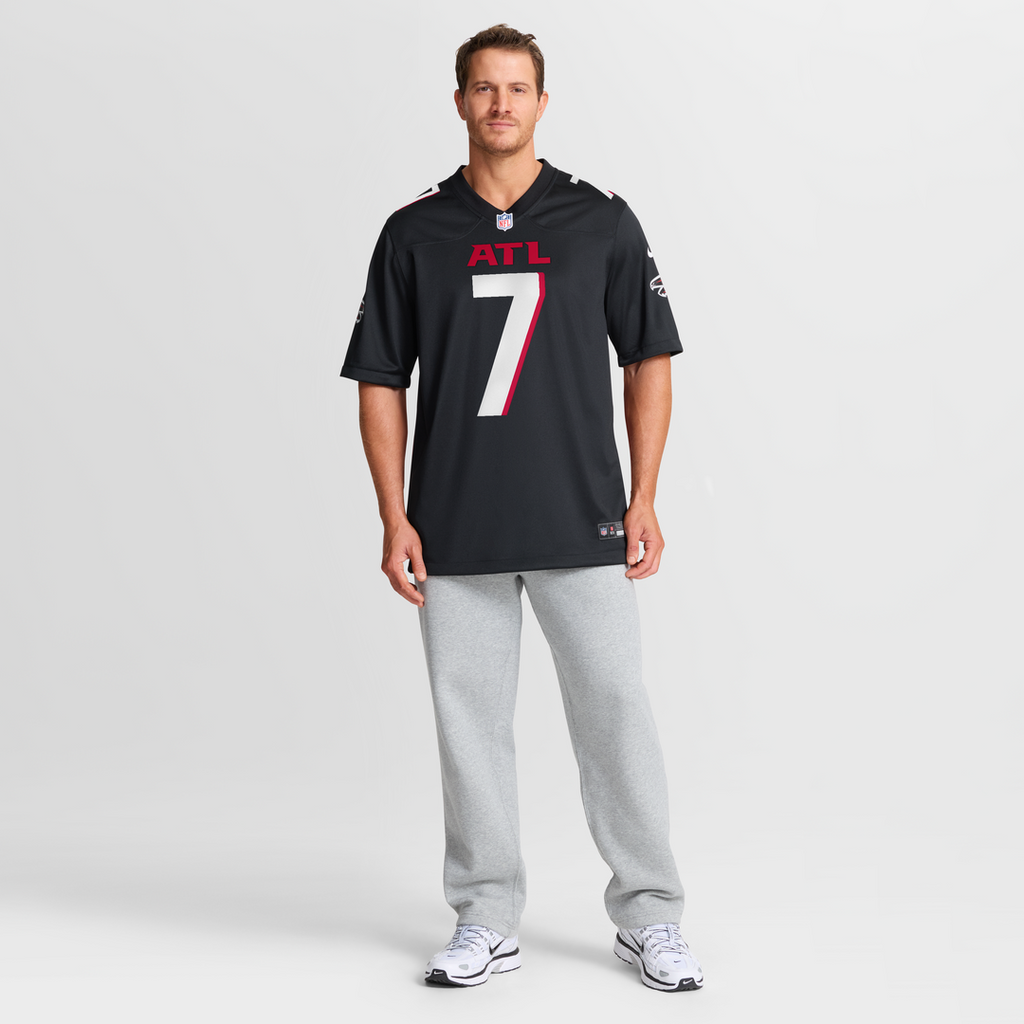 Bijan Robinson Atlanta Falcons Game Jersey - Black