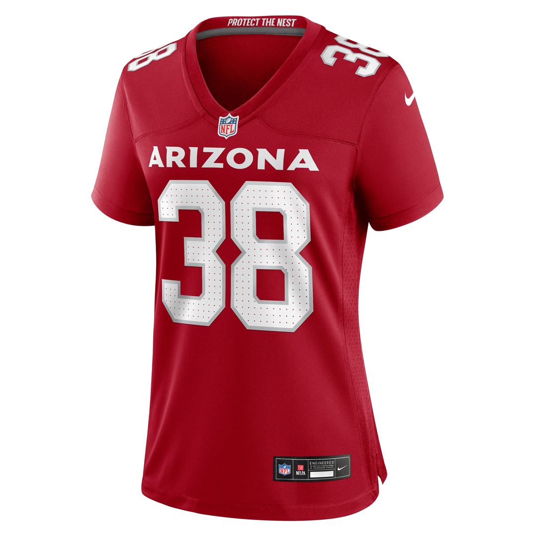 Chad Ryland Arizona Cardinals Women's Team Game Jersey - Cardinal