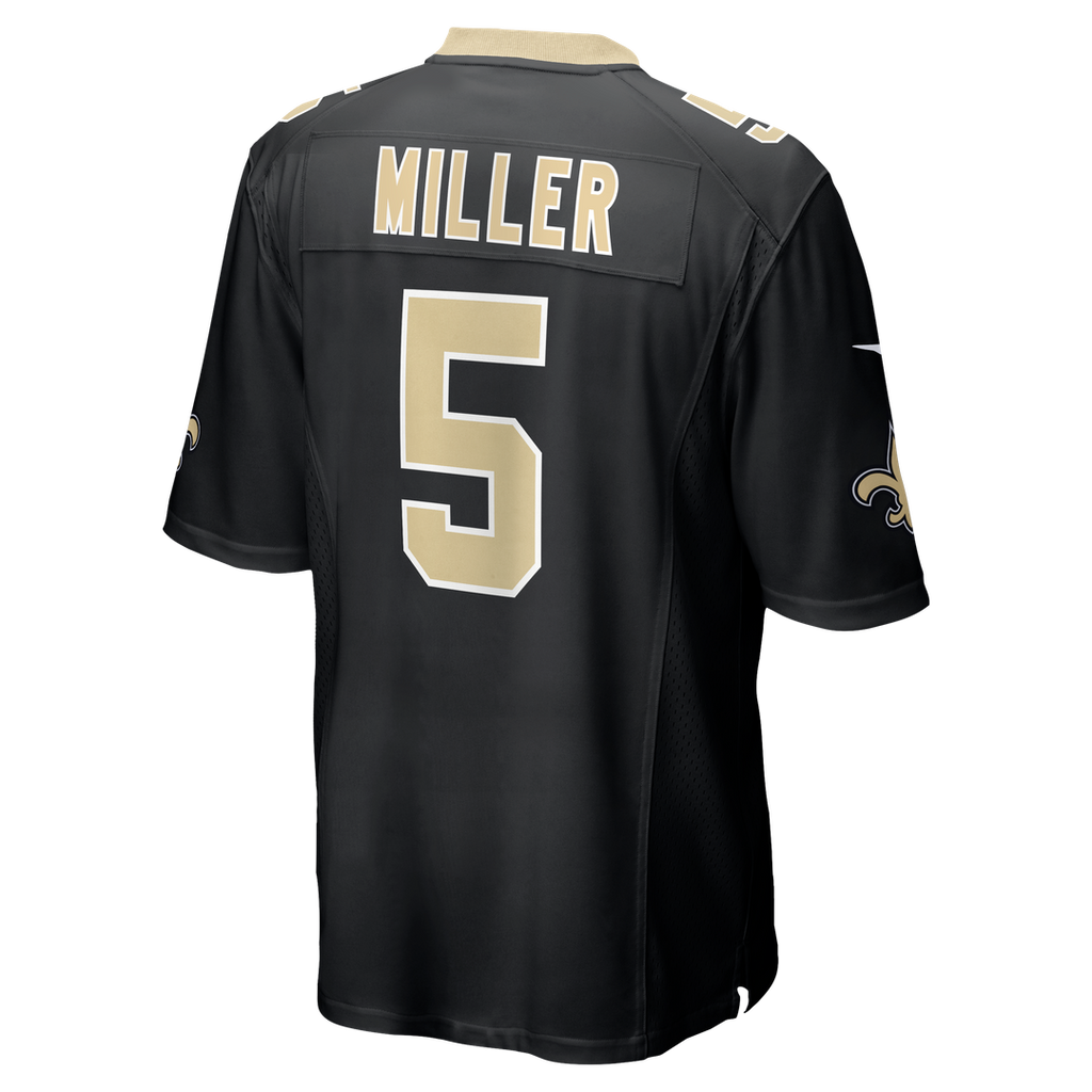 Kendre Miller New Orleans Saints Team Game Jersey - Black