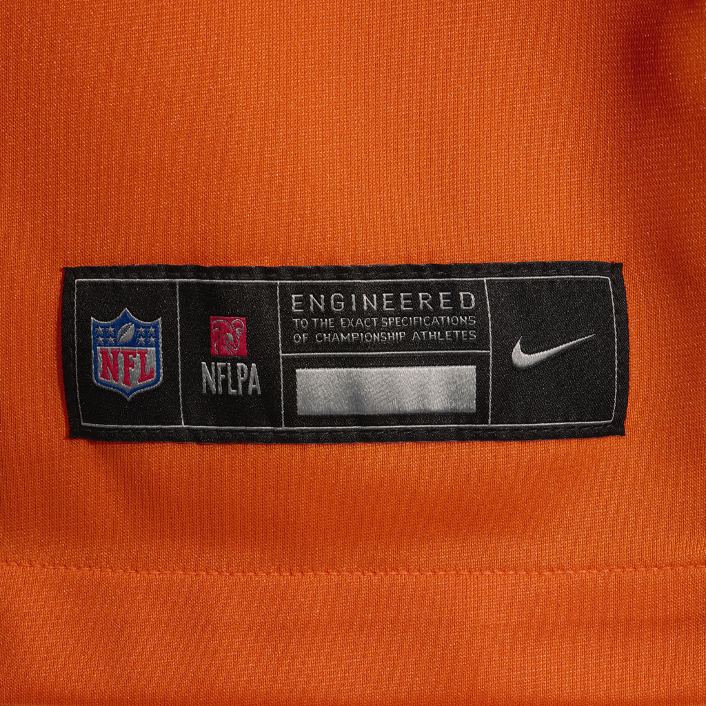 Talanoa Hufanga Denver Broncos Team Game Jersey - Orange