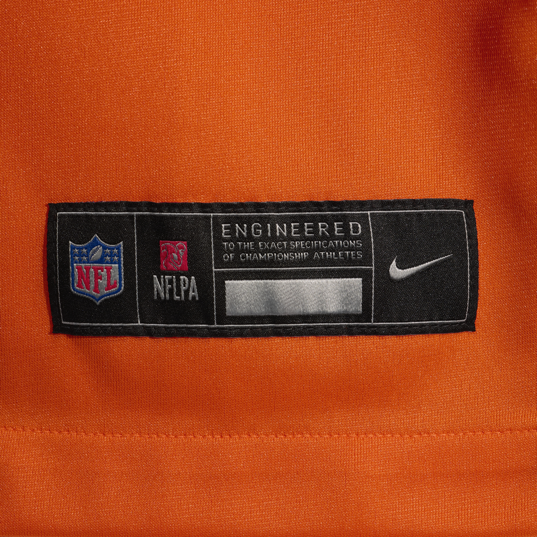 Talanoa Hufanga Denver Broncos Team Game Jersey - Orange