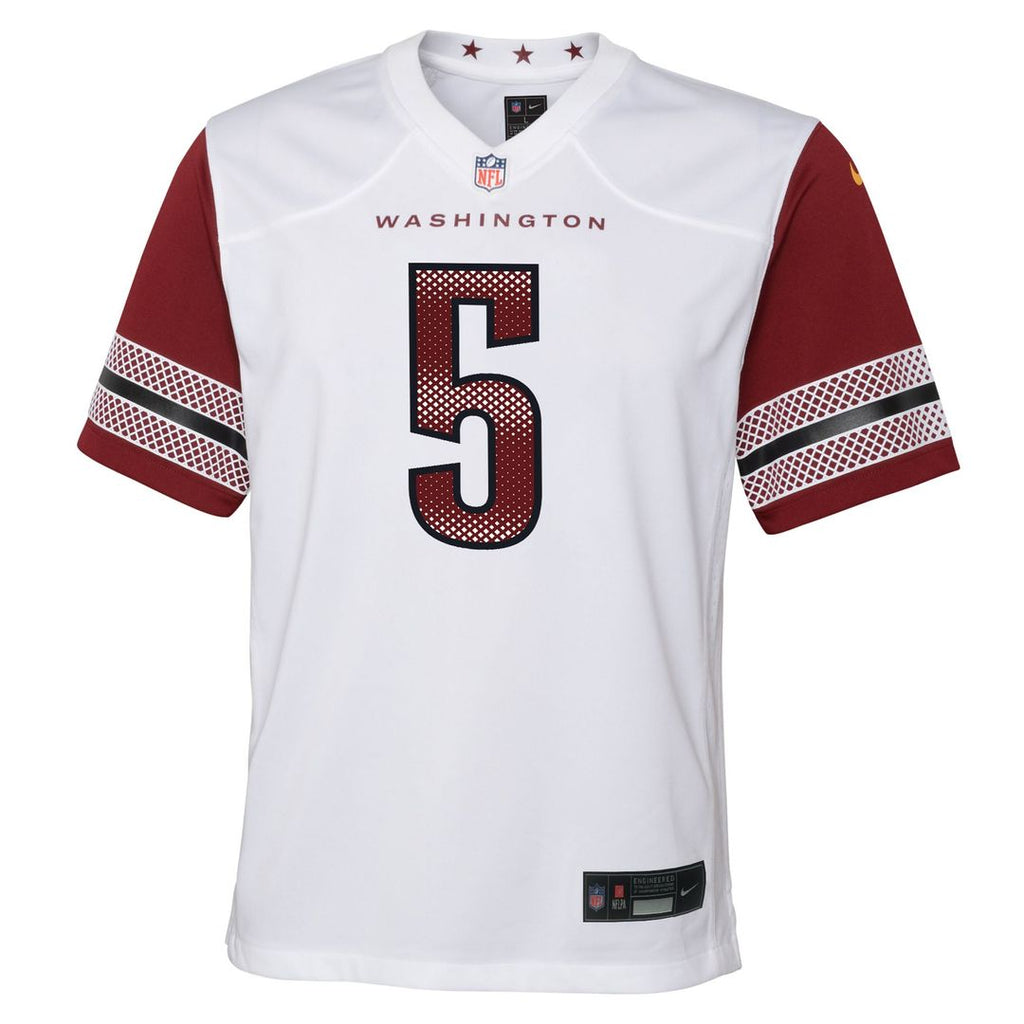 Jayden Daniels Washington Commanders Youth Alternate Game Jersey - Black