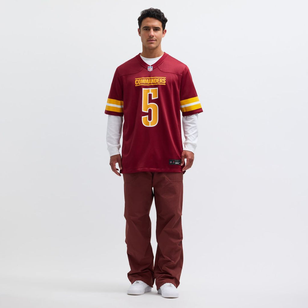 Jayden Daniels Washington Commanders Player Game Jersey - Burgundy