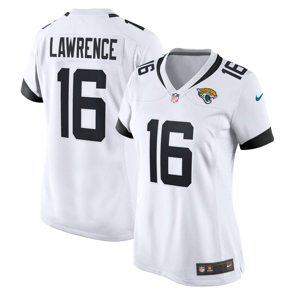 Trevor Lawrence Jacksonville Jaguars Women's Game Jersey - White