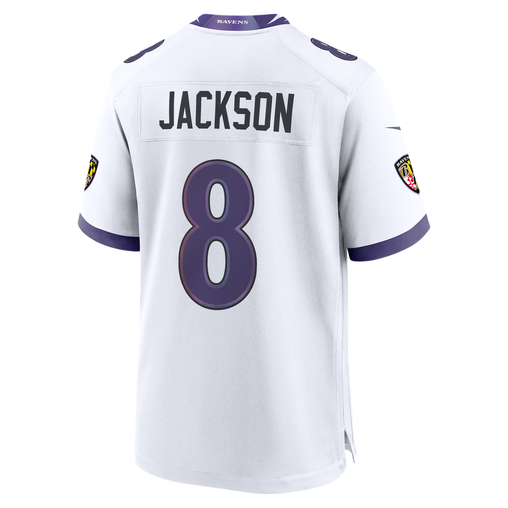 Lamar Jackson Baltimore Ravens Alternate Game Jersey - Black