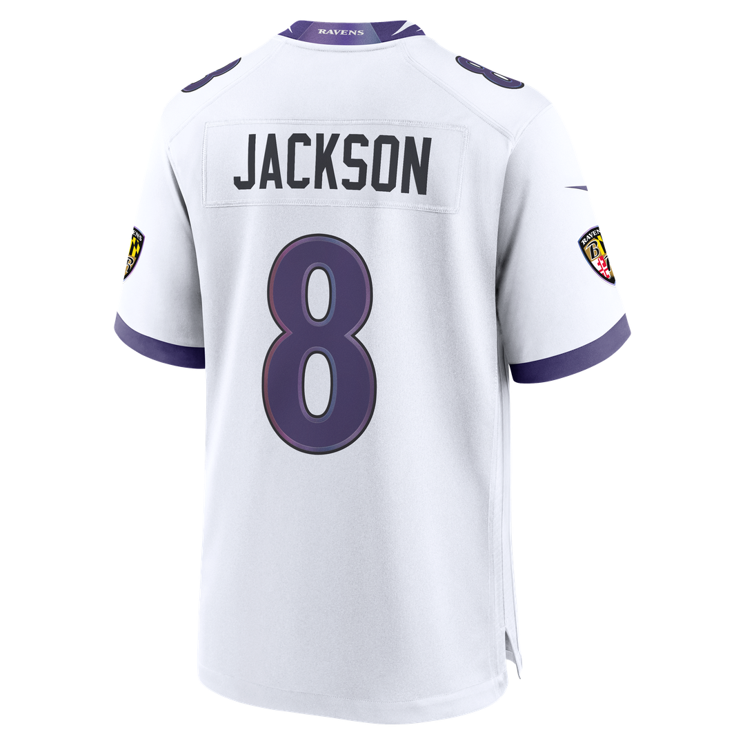 Lamar Jackson Baltimore Ravens Alternate Game Jersey - Black