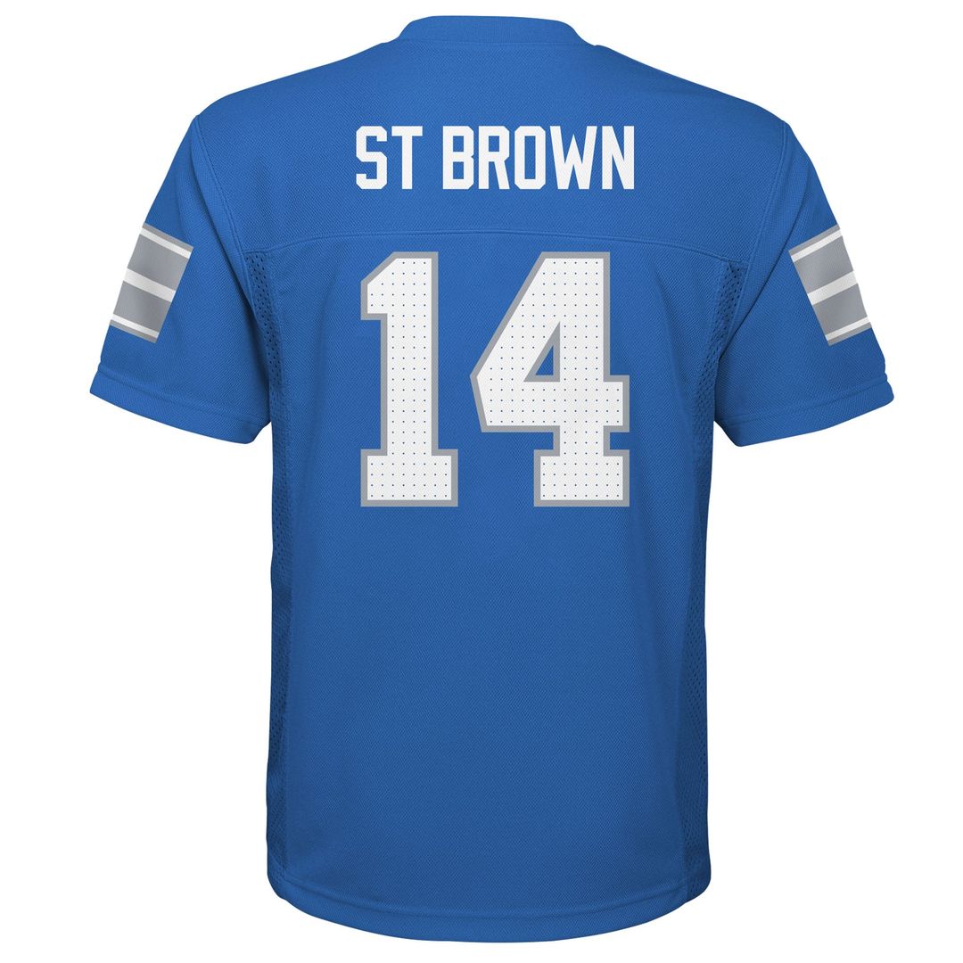 Amon-Ra St. Brown Detroit Lions Outerstuff Preschool Replica Player Jersey - Blue