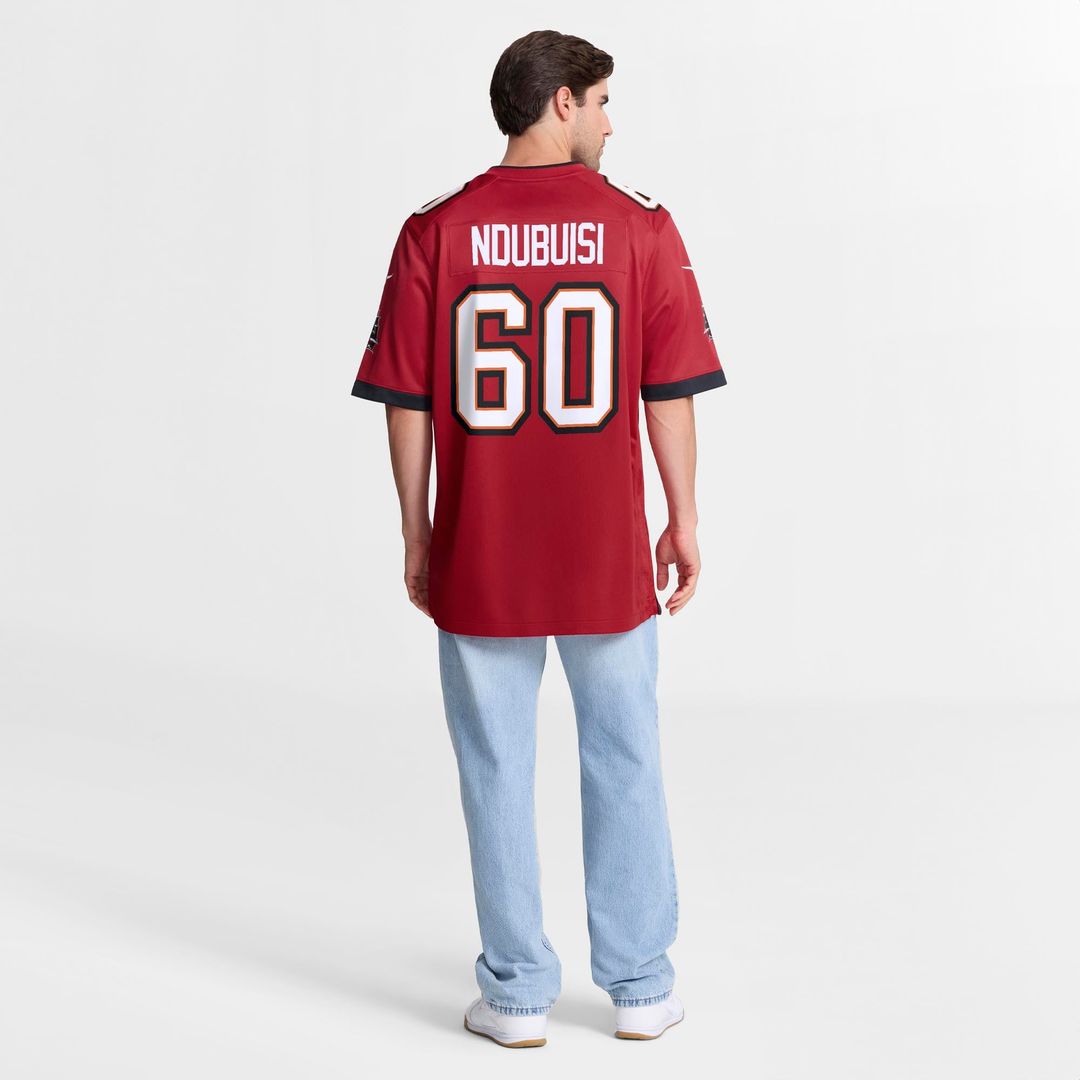 Haggai Ndubuisi Tampa Bay Buccaneers Team Game Jersey - Red