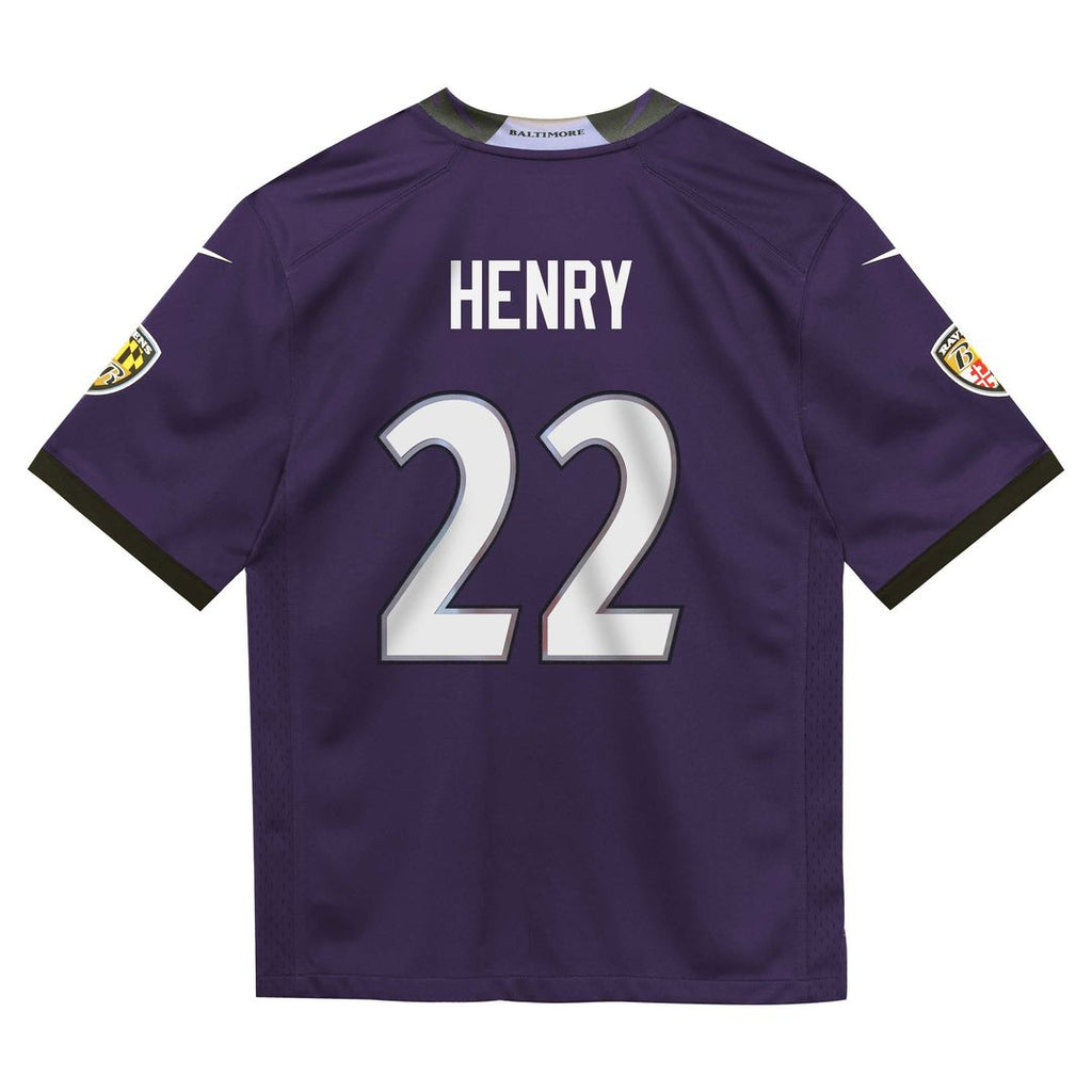 Derrick Henry Baltimore Ravens Toddler Team Game Jersey - Purple