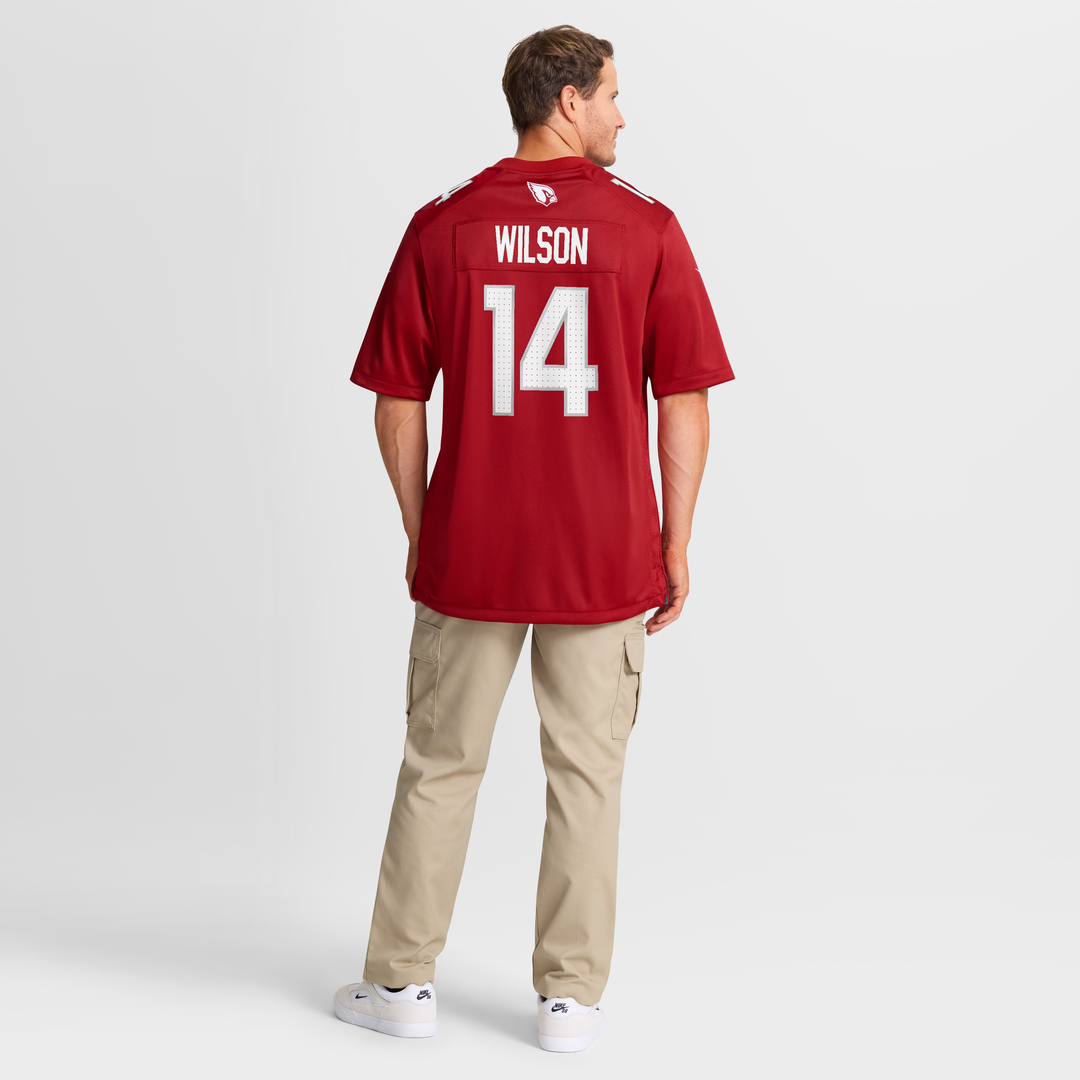 Michael Wilson Arizona Cardinals Team Game Jersey - Cardinal