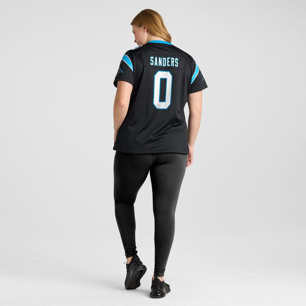Ja'Tavion Sanders Carolina Panthers Women's Game Jersey - Black