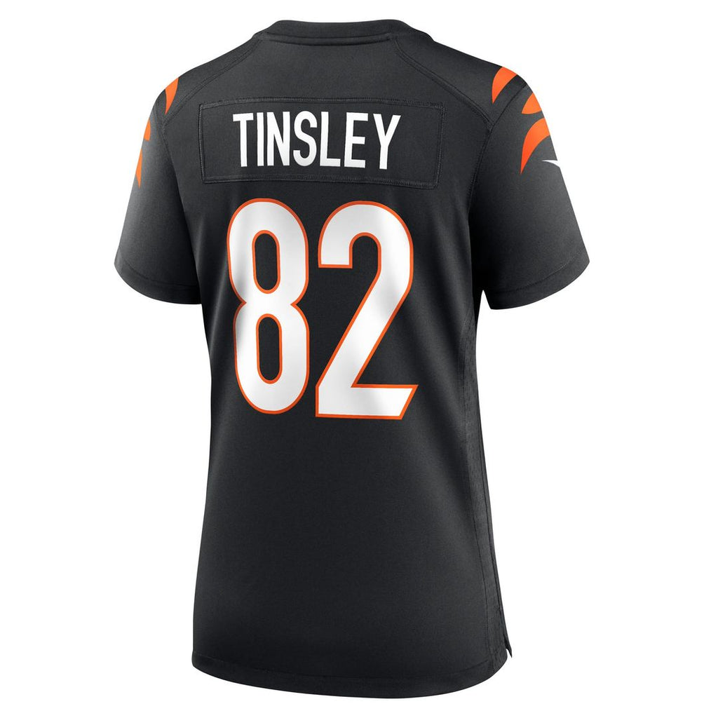Mitchell Tinsley Cincinnati Bengals Women's Team Game Jersey - Black