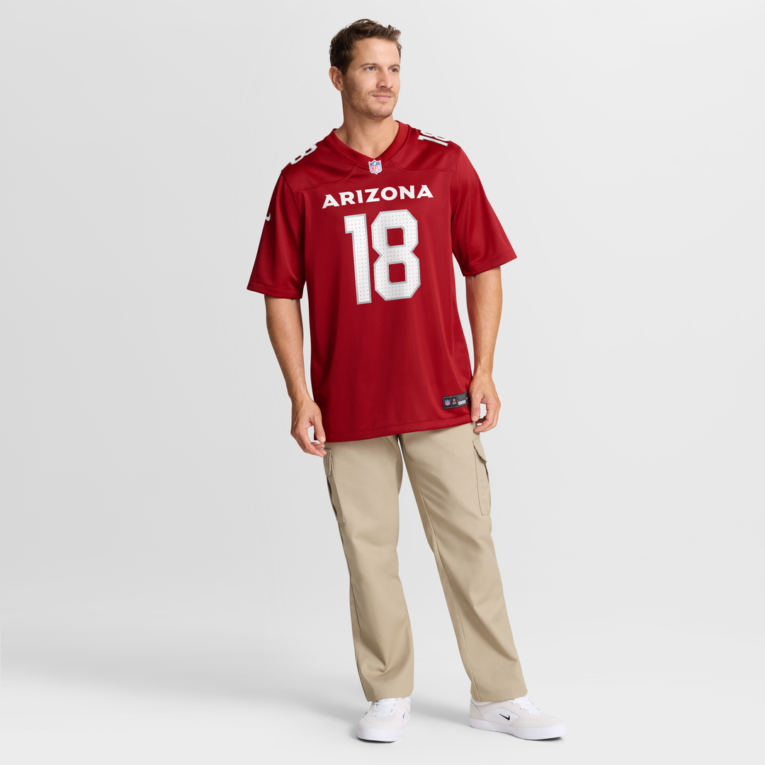 Marvin Harrison Jr. Arizona Cardinals Player Game Jersey - Cardinal
