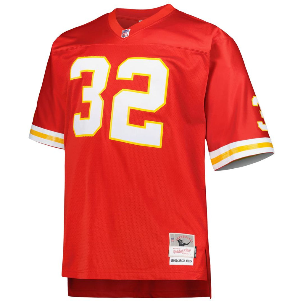 Marcus Allen Kansas City Chiefs Mitchell & Ness Big & Tall 1994 Retired Player Replica Jersey - Red
