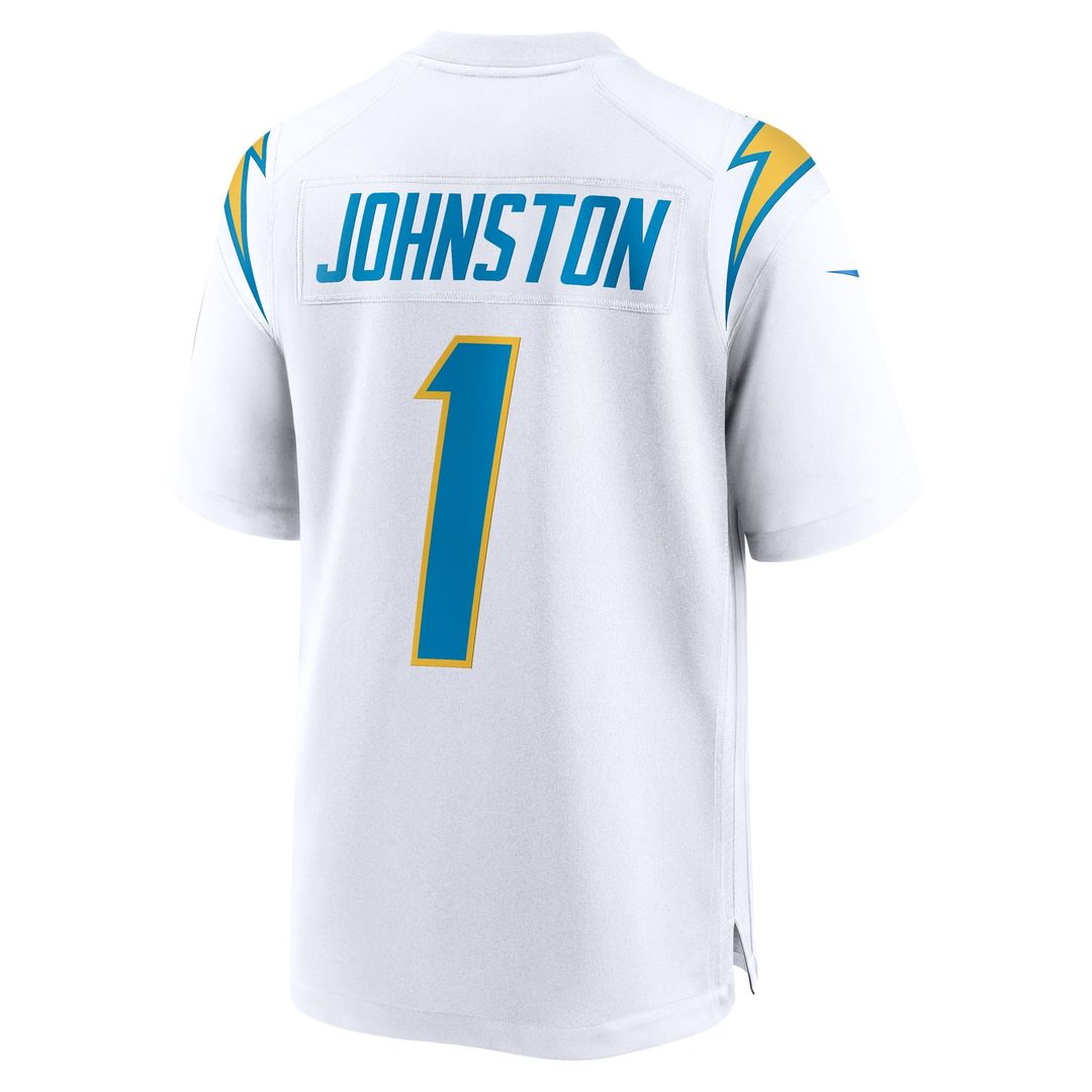 Quentin Johnston Los Angeles Chargers Away Game Jersey - White