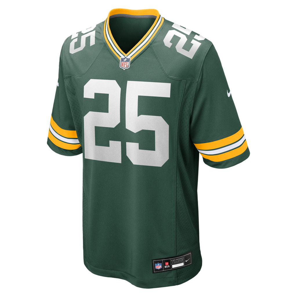 Keisean Nixon Green Bay Packers Game Player Jersey - Green