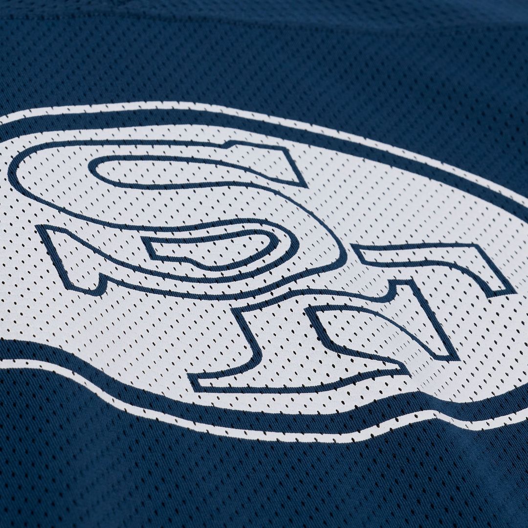 Jerry Rice San Francisco 49ers Mitchell & Ness x Levi's Unisex Legacy Jersey - Navy