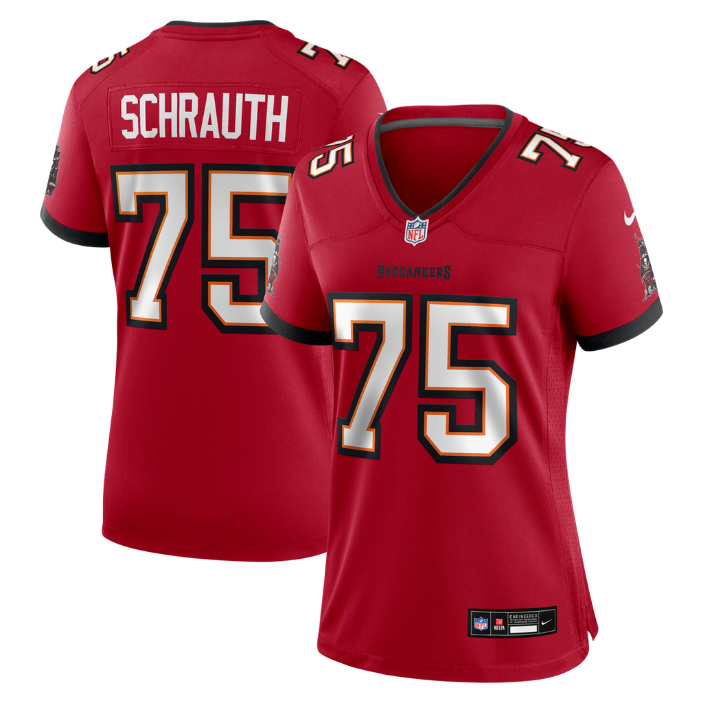 Billy Schrauth Tampa Bay Buccaneers Women's Team Game Jersey - Red