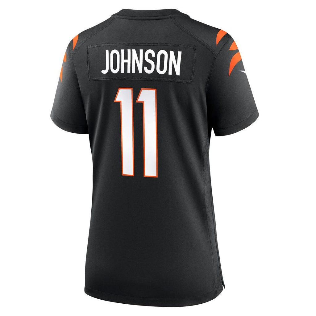 Josh Johnson Cincinnati Bengals Women's Team Game Jersey - Black