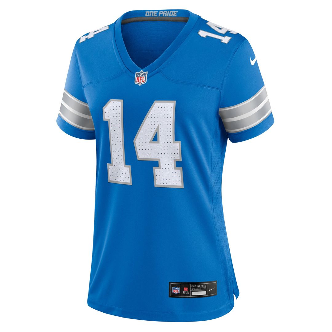 Amon-Ra St. Brown Detroit Lions Women's White Game Jersey - White