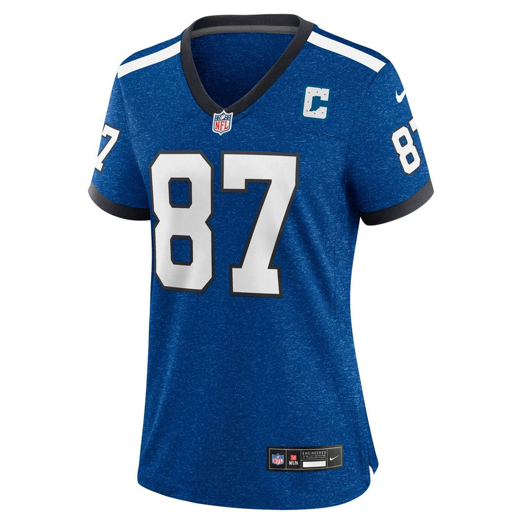 Reggie Wayne Indianapolis Colts Women's Retired Player Game Jersey - Royal
