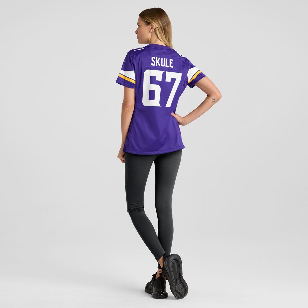 Justin Skule Minnesota Vikings Women's Team Game Jersey - Purple