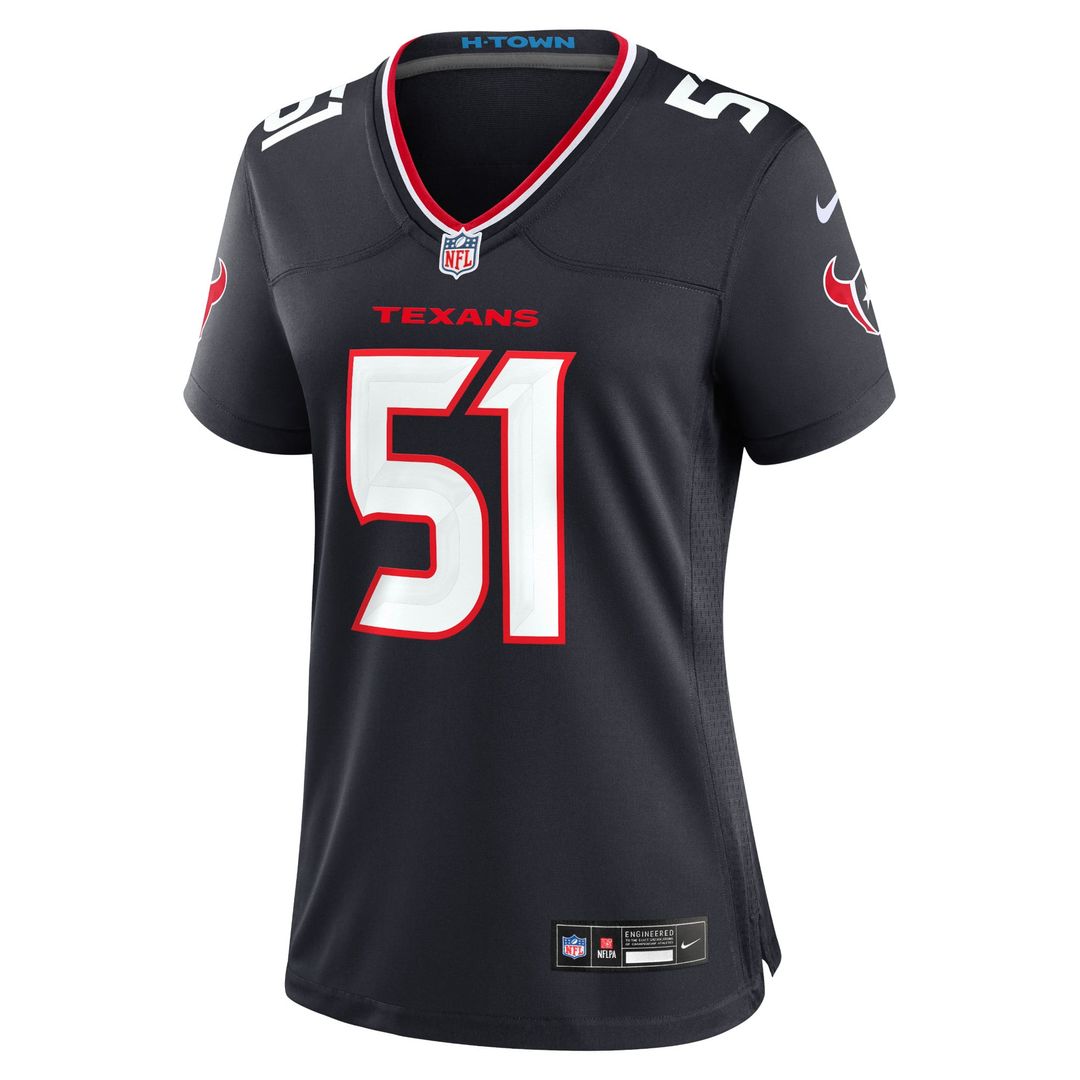 Will Anderson Jr. Houston Texans Women's Alternate Game Jersey - Red