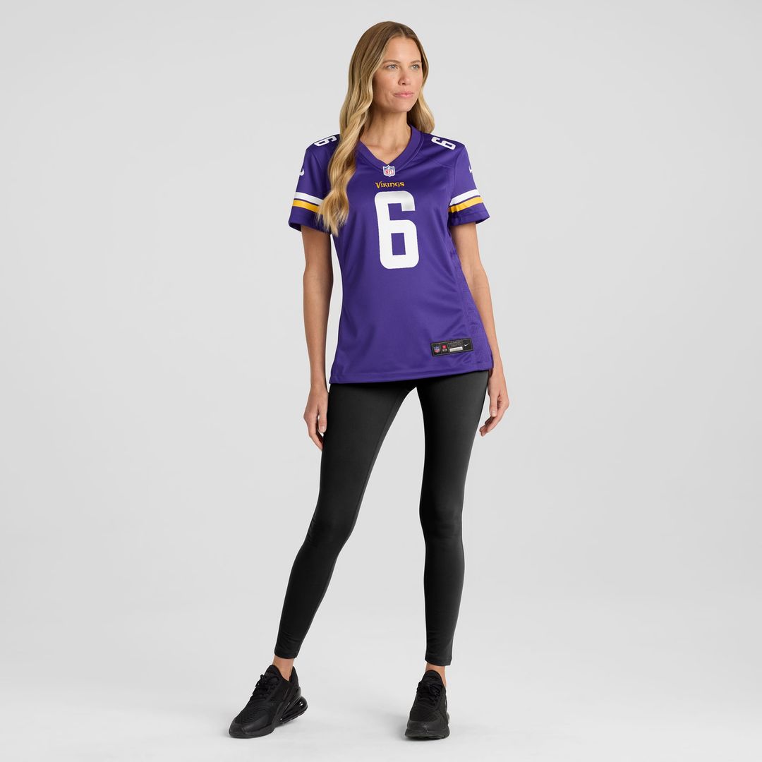 Brian Asamoah II Minnesota Vikings Women's Game Jersey - Purple