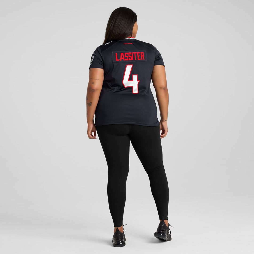 Kamari Lassiter Houston Texans Women's Team Game Jersey - Navy