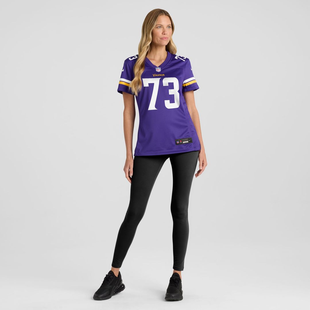 Walter Rouse Minnesota Vikings Women's Team Game Jersey - Purple