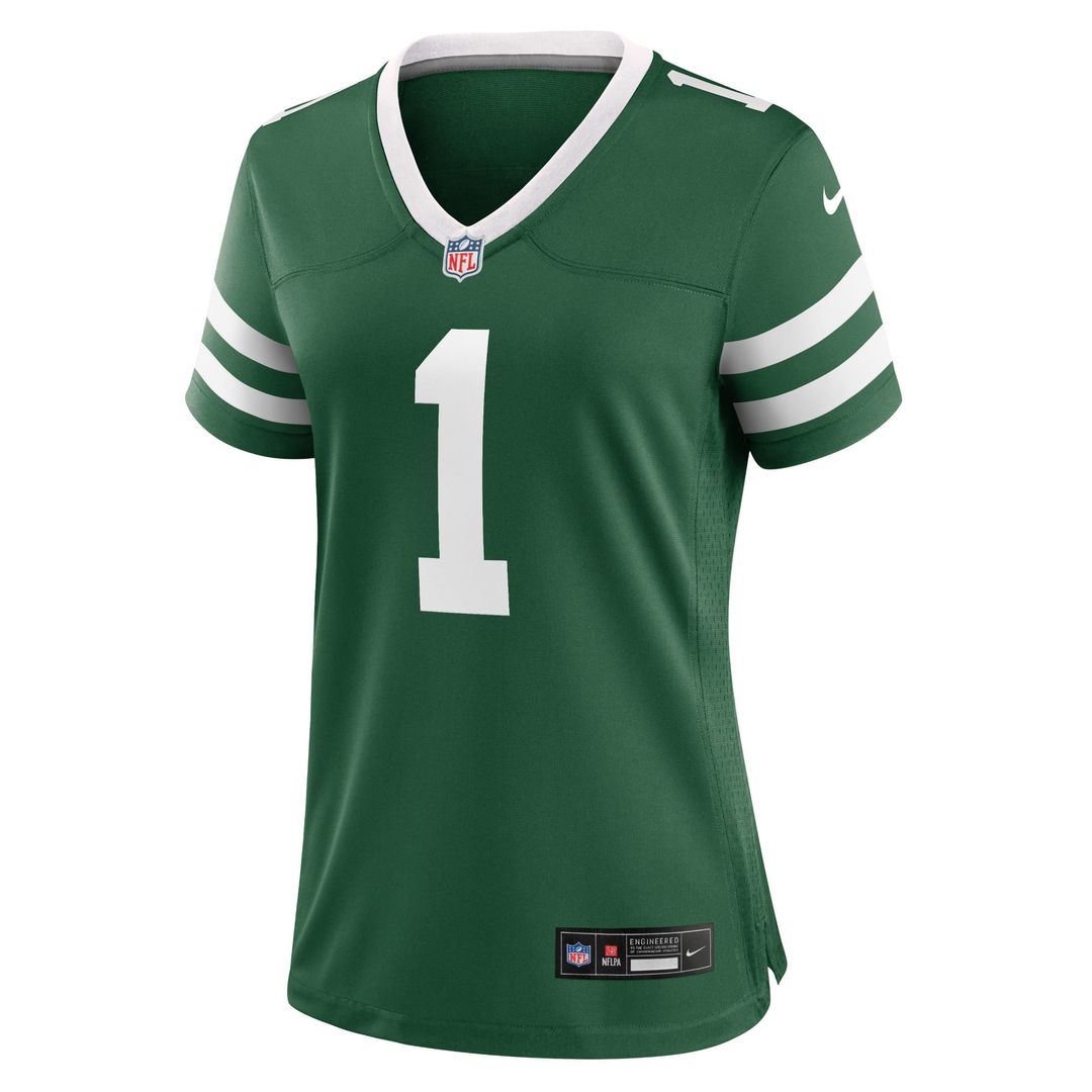Ahmad Sauce Gardner New York Jets Women's Game Jersey - Legacy Green