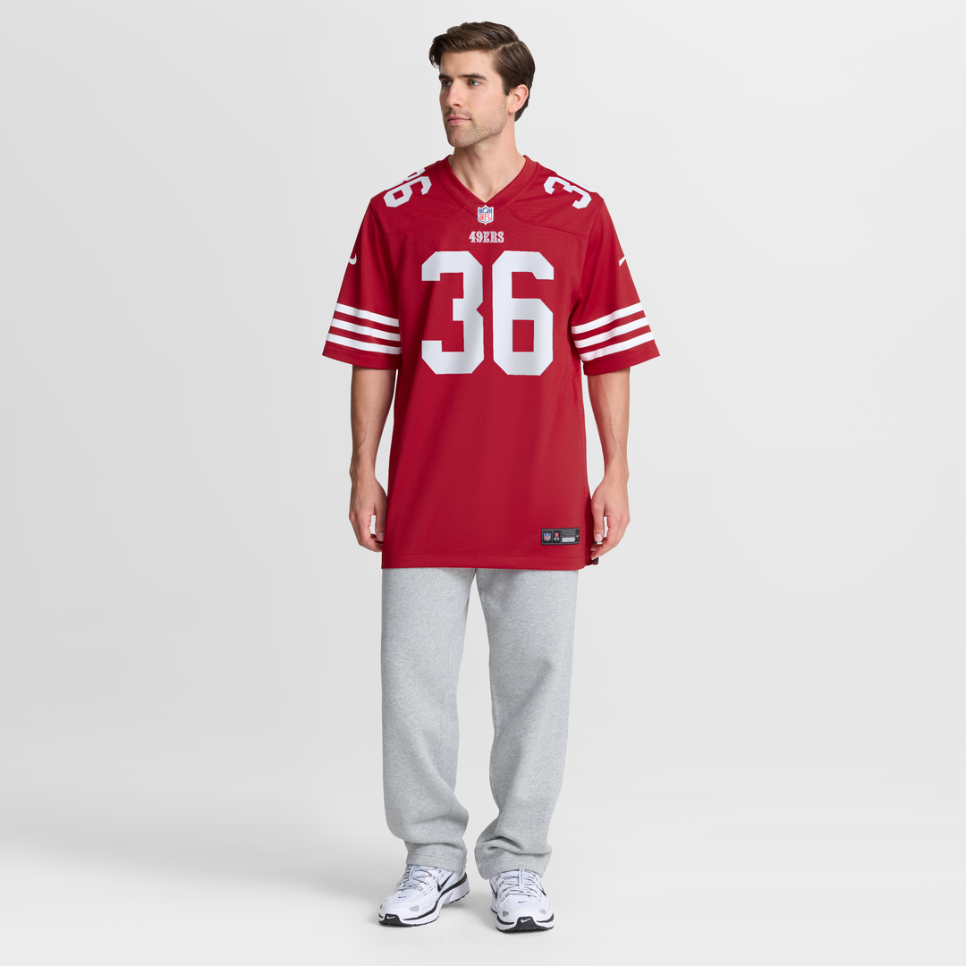 Marques Sigle San Francisco 49ers Team Game Jersey - Scarlet