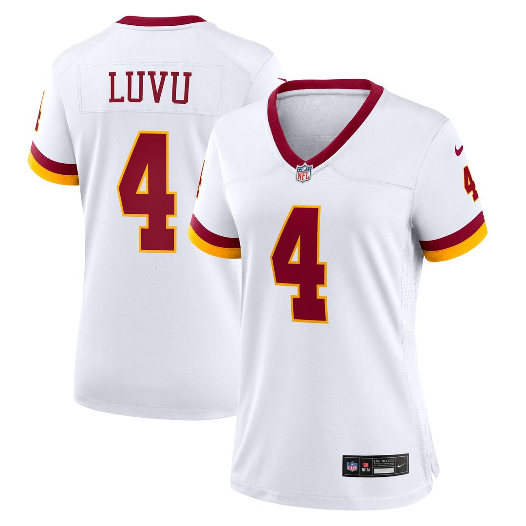 Frankie Luvu Washington Commanders Women's Hail Raiser Alternate Game Jersey - Black