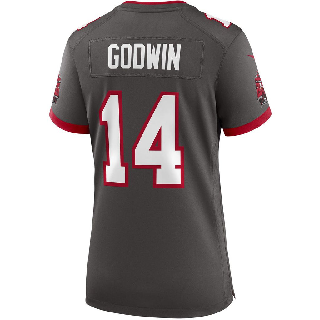 Chris Godwin Tampa Bay Buccaneers Women's Alternate Game Jersey - Pewter