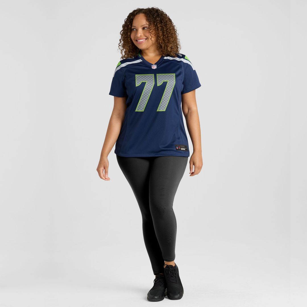 Bryce Cabeldue Seattle Seahawks Women's Team Game Jersey - College Navy