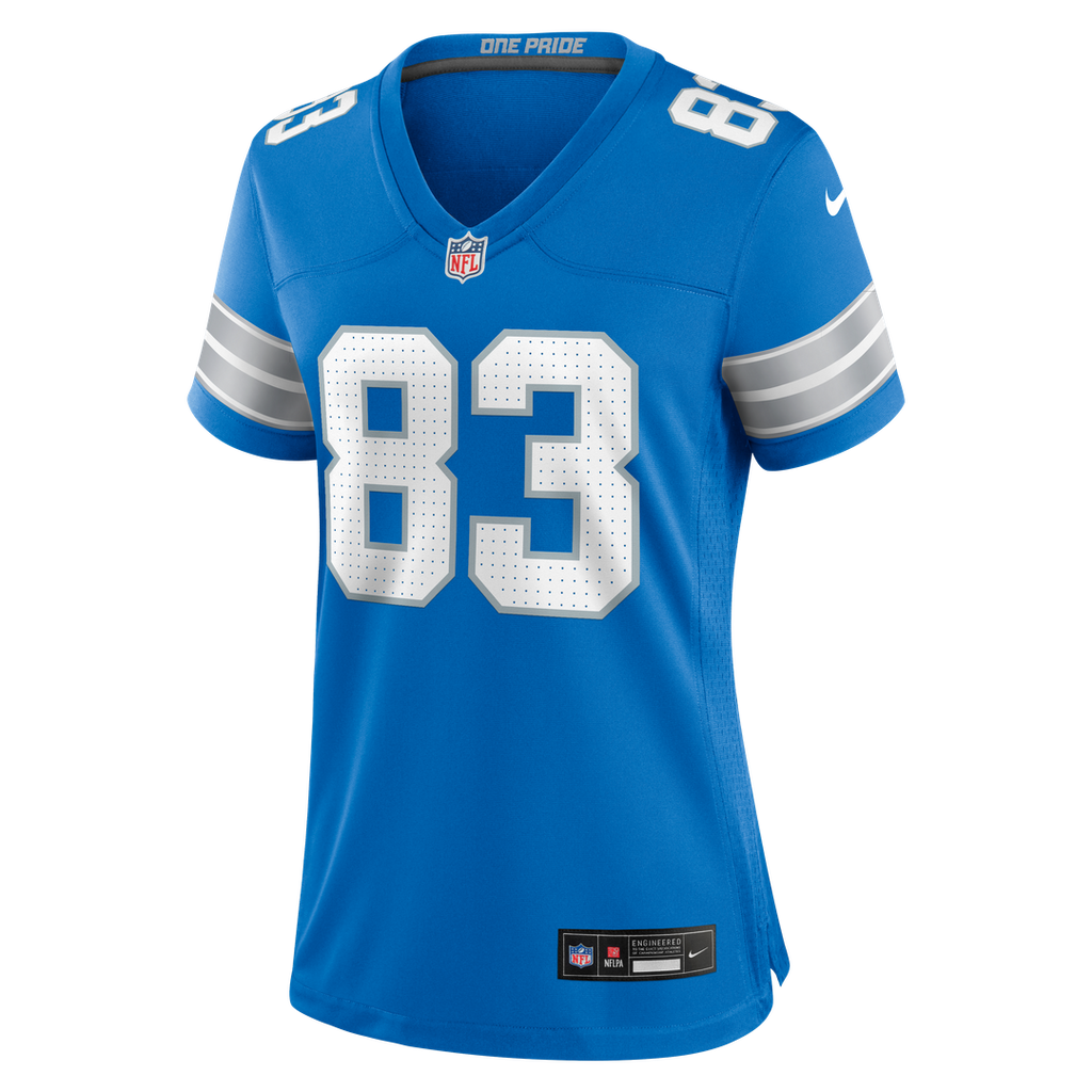 Tyler Conklin Detroit Lions Women's Team Game Jersey - Blue
