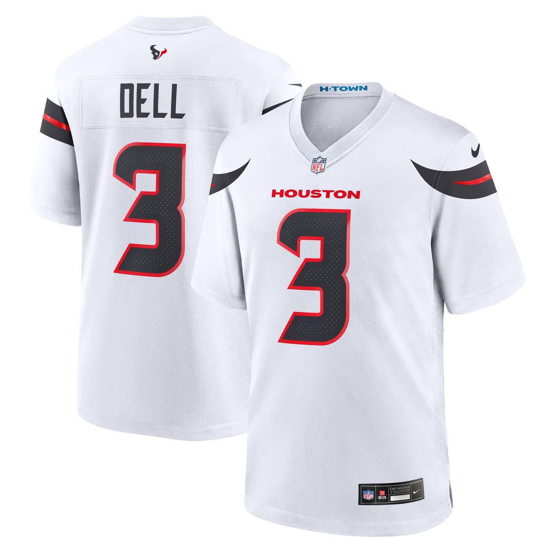 Tank Dell Houston Texans Game Jersey - Navy