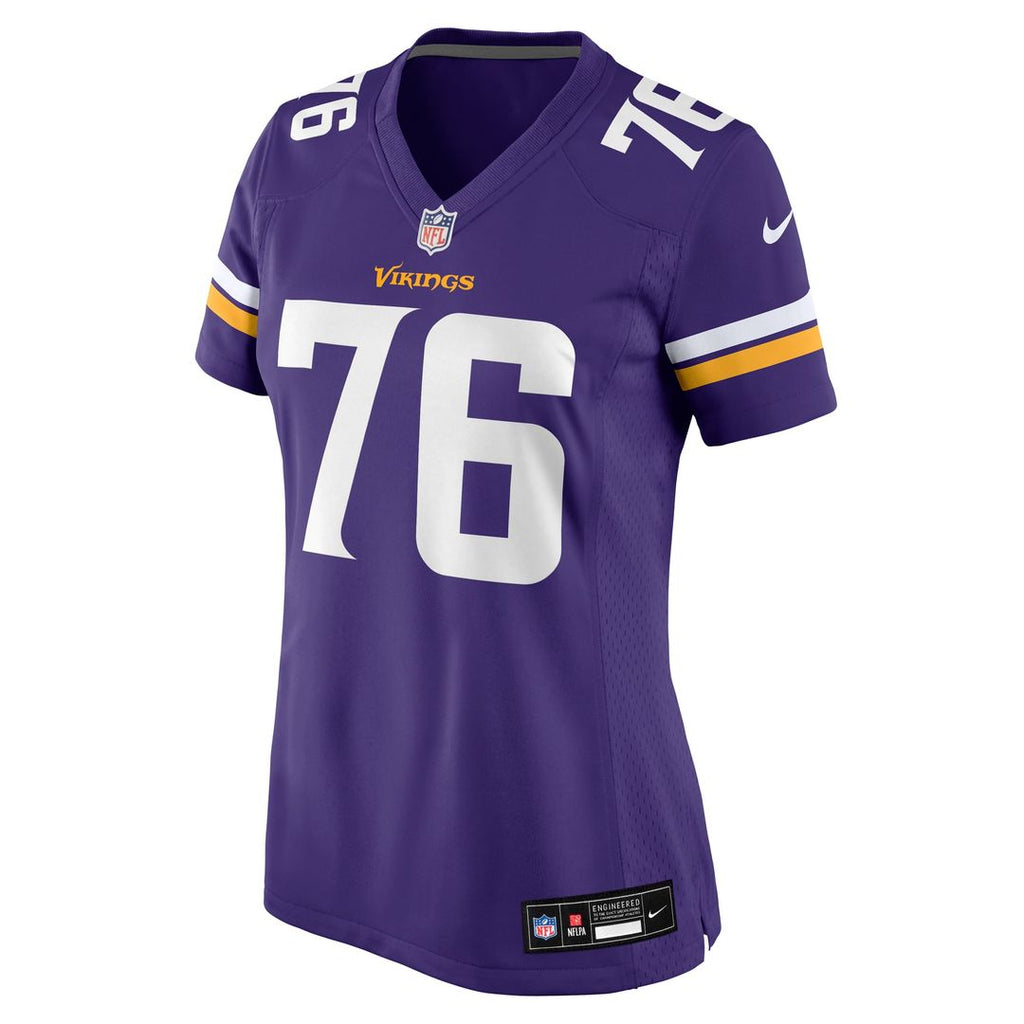 Will Fries Minnesota Vikings Women's Team Game Jersey - Purple