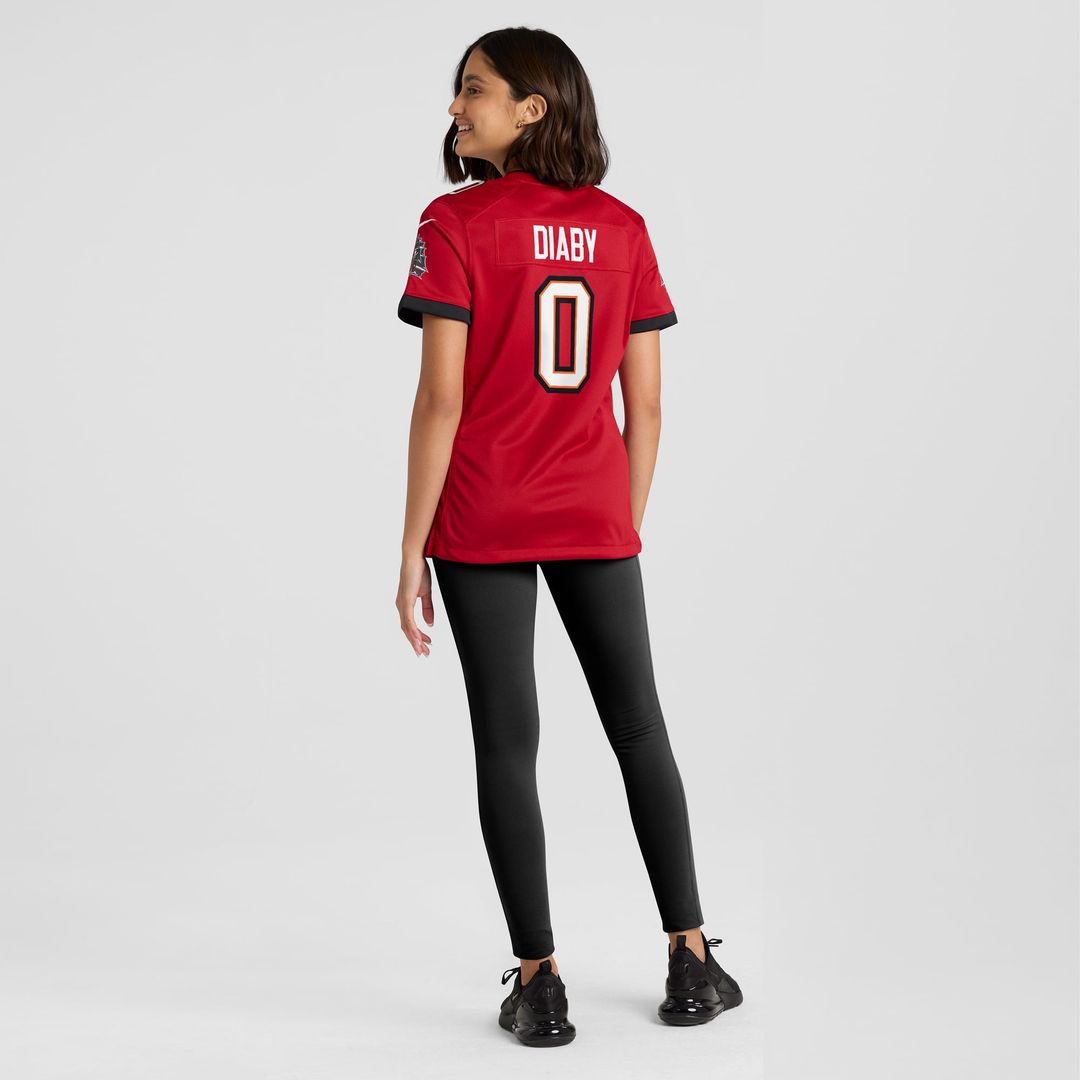 YaYa Diaby Tampa Bay Buccaneers Women's Game Jersey - Red