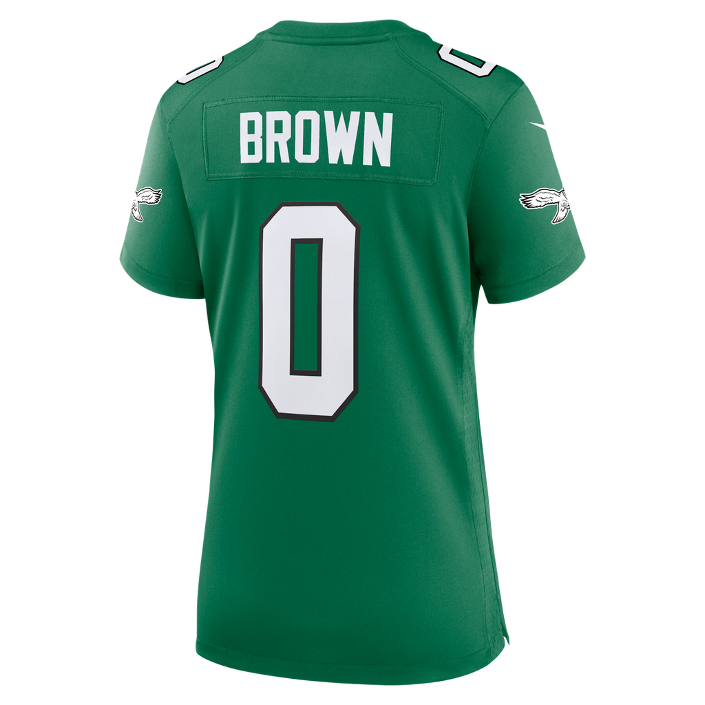 Marquise Brown Philadelphia Eagles Women's Team Game Jersey - Midnight Green