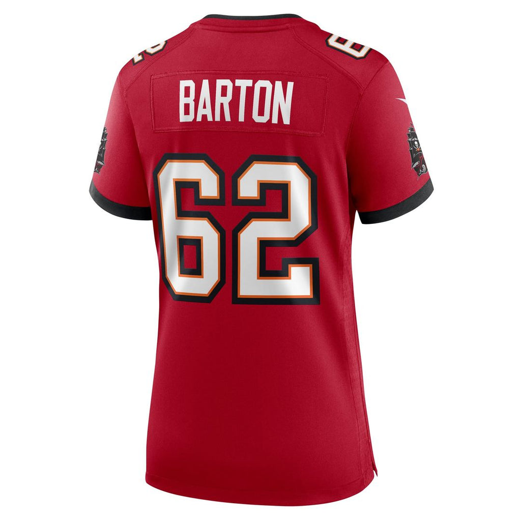 Graham Barton Tampa Bay Buccaneers Women's Game Jersey - Red