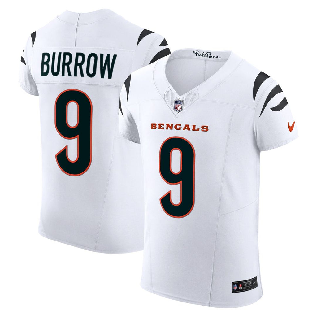 Joe Burrow Cincinnati Bengals Vapor F.U.S.E. Elite Jersey - White