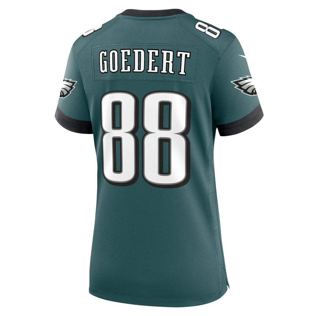 Dallas Goedert Philadelphia Eagles Women's Alternate Game Jersey - Black